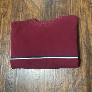 vintage burgundy longsleeve